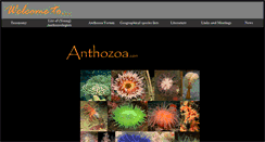 Desktop Screenshot of anthozoa.info